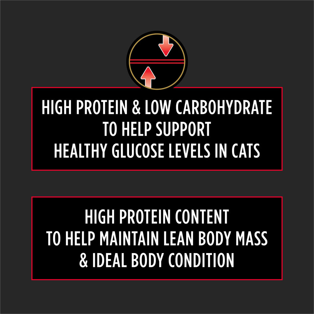 Purina Pro Plan DM Dietetic Management, bolsa de 6 lb, diseño para almacenamiento cómodo.