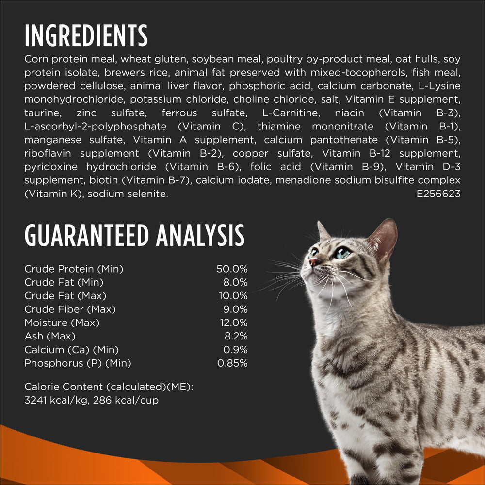 Ingredientes naturales de Purina OM para gatos