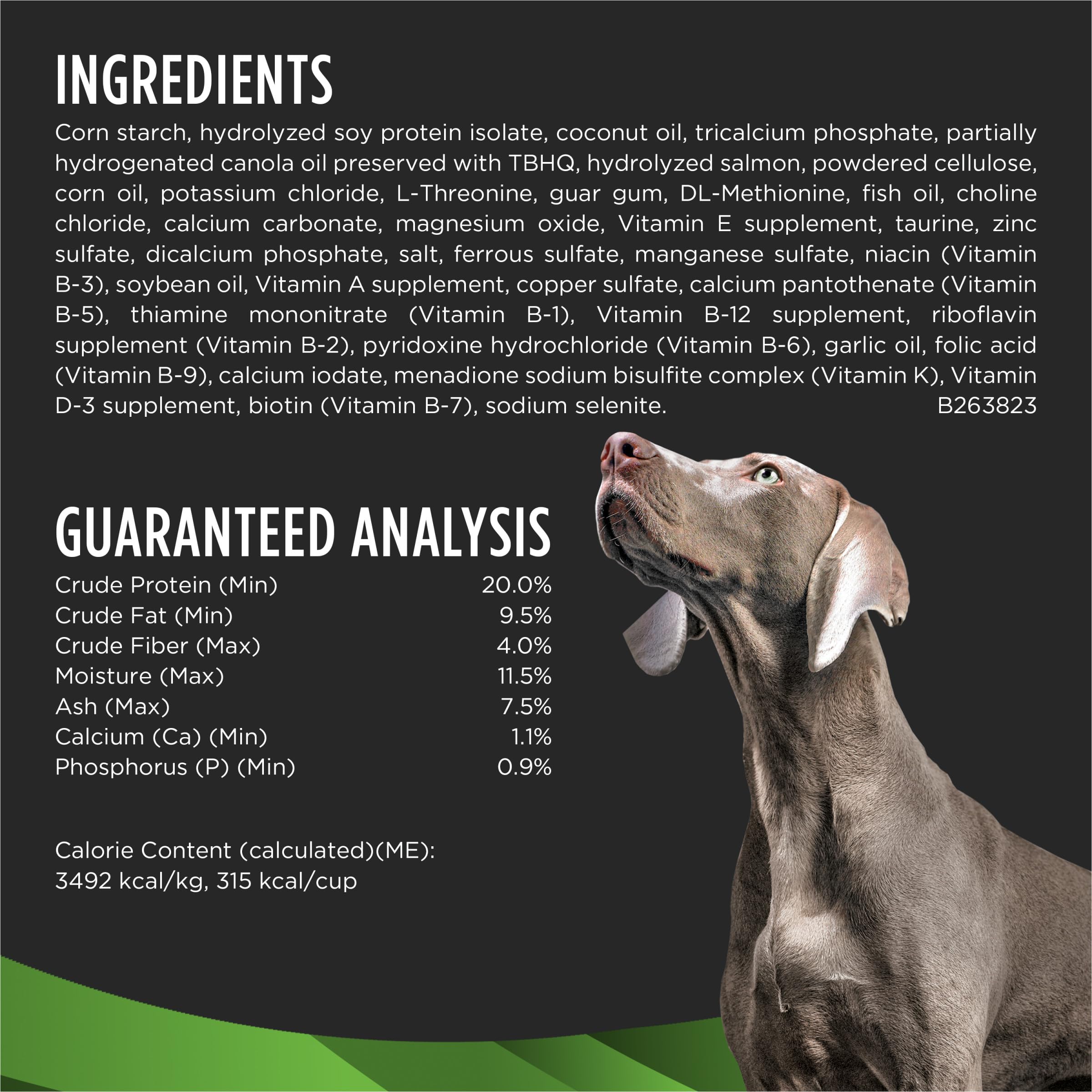 Pro Plan Veterinary Diets sabor salmon para perros con digestión sensible.