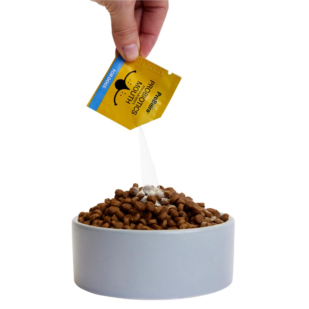 Probiora para perros: envase de 30 porciones para uso diario.