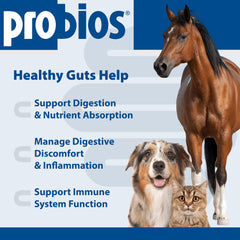 Probios Digestive Support dosis diaria fácil de administrar en mascotas.