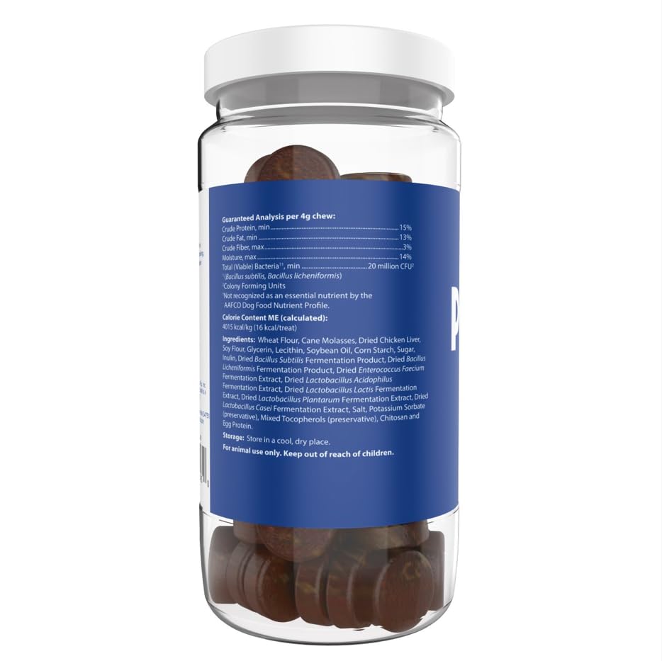Probios para perros, apoyo digestivo y absorción de nutrientes.