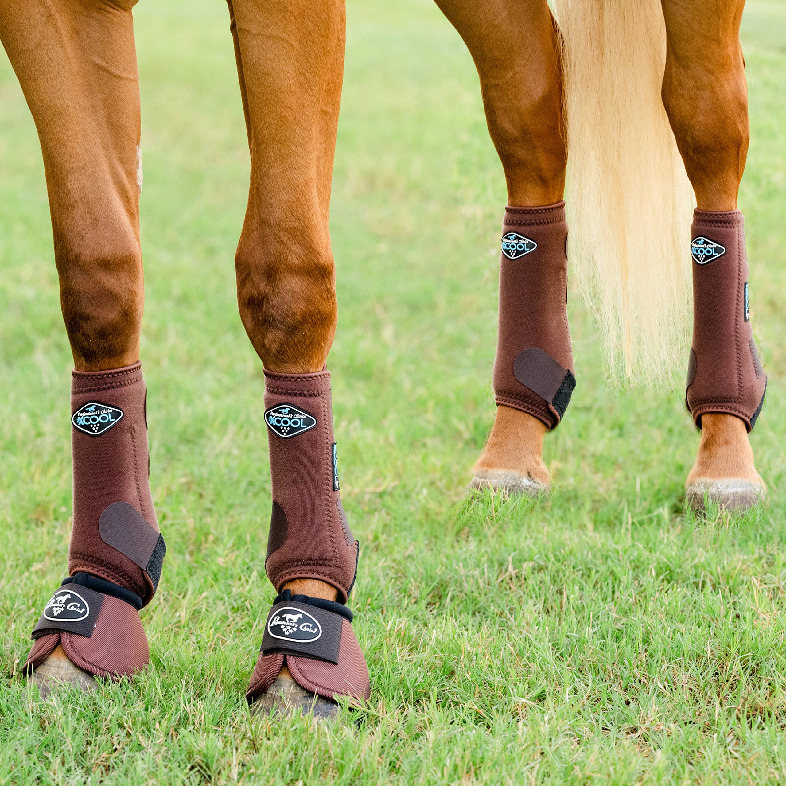Professional's Choice 2XCOOL botas caballo transpirables: transpirabilidad óptima para entrenamientos.