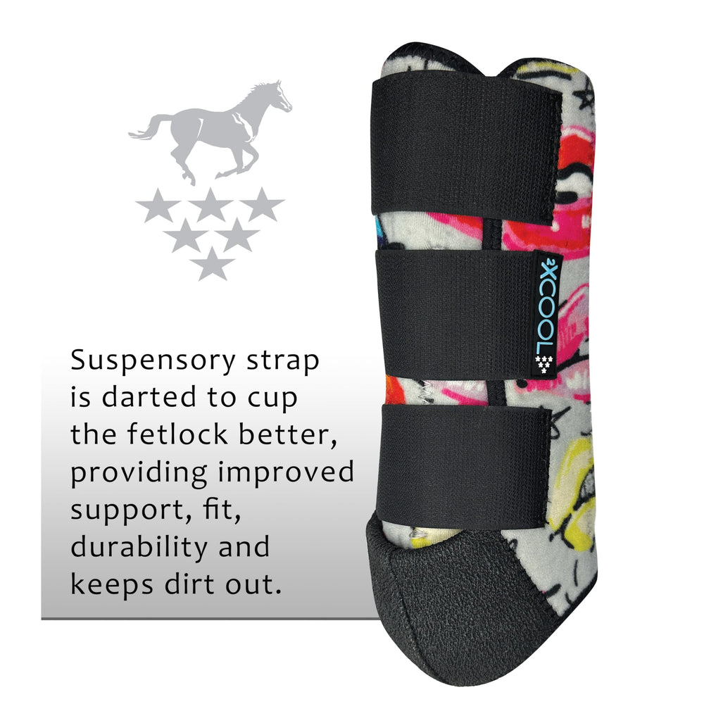 Professional's Choice 2XCool, pack de 4 unidades para caballos activos.