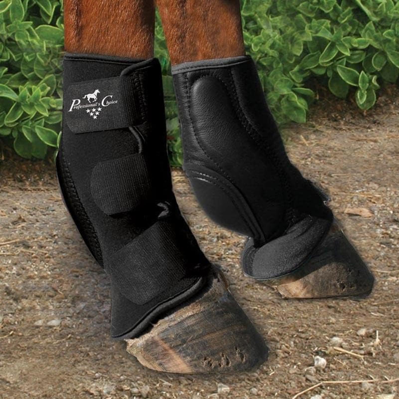 Professional's Choice Ventech, bota deslizante trasera, detalle forro, neopreno ventilado para comodidad.