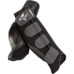 Professional's Choice Ventech, bota deslizante trasera, vista frontal, protección para paradas deslizantes.