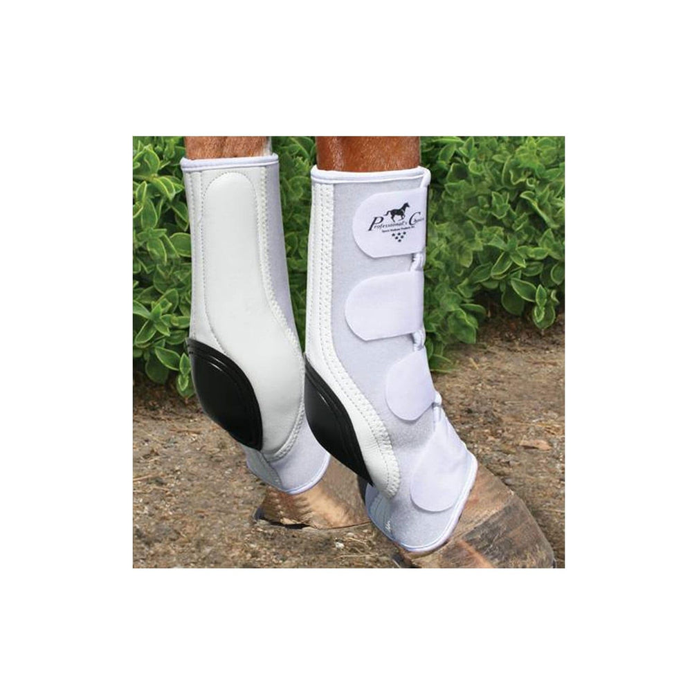 Professional's Choice Equine Ventech SlideTec bota deslizante trasera blanca con neopreno ventilado para mayor confort