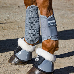 Professional's Choice Pro Performance Hybrid Splint Boot: area de golpe integrada, mejor ajuste