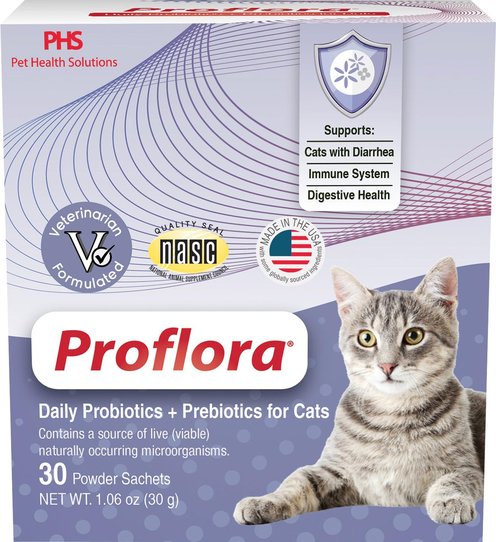 Proflora Gatos Polvo Digestivo con sabor Higado Pollo facilita la digestión diaria