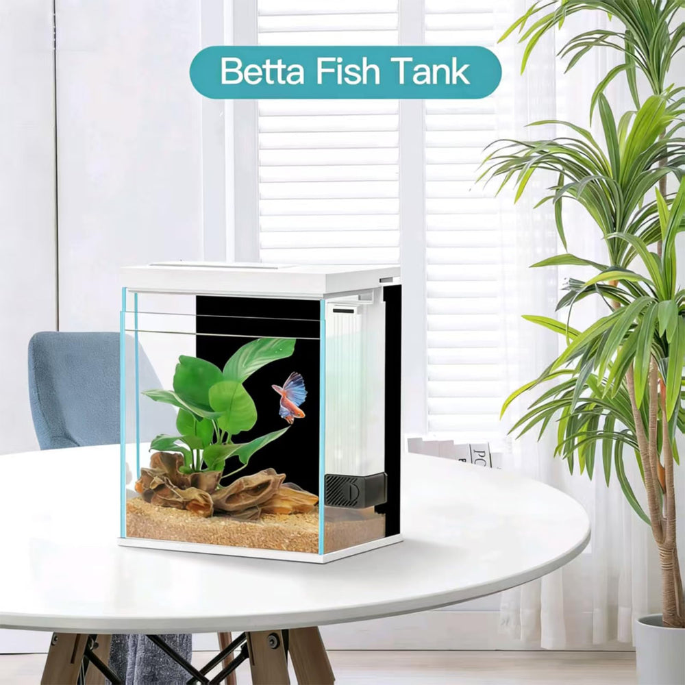 Pronetcus acuario con bomba ajustable y esponja filtrante facilita mantenimiento