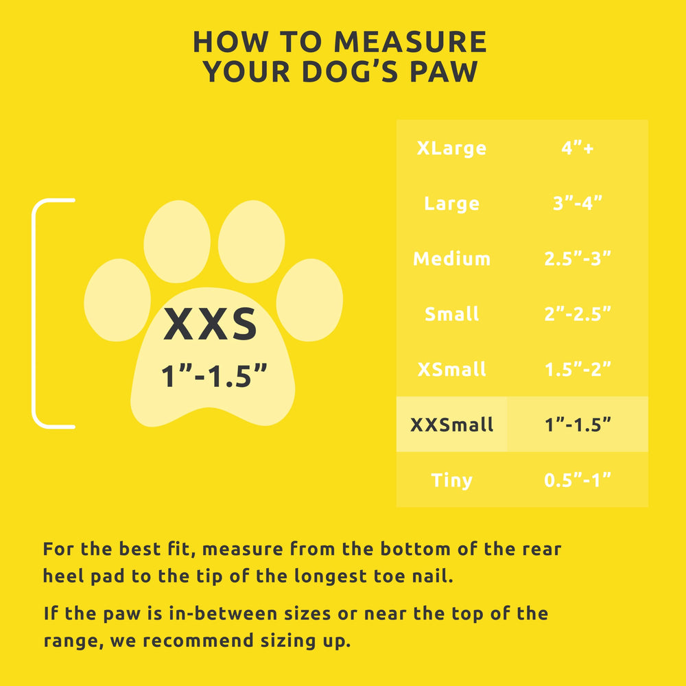 Protex PawZ impermeables para perros, mantienen las patas secas en lluvia.