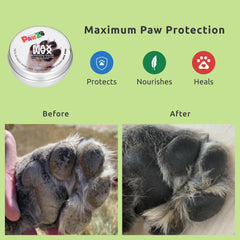 Aplicación diaria de Protex PawZ MaxWax, suaviza almohadillas durante paseos