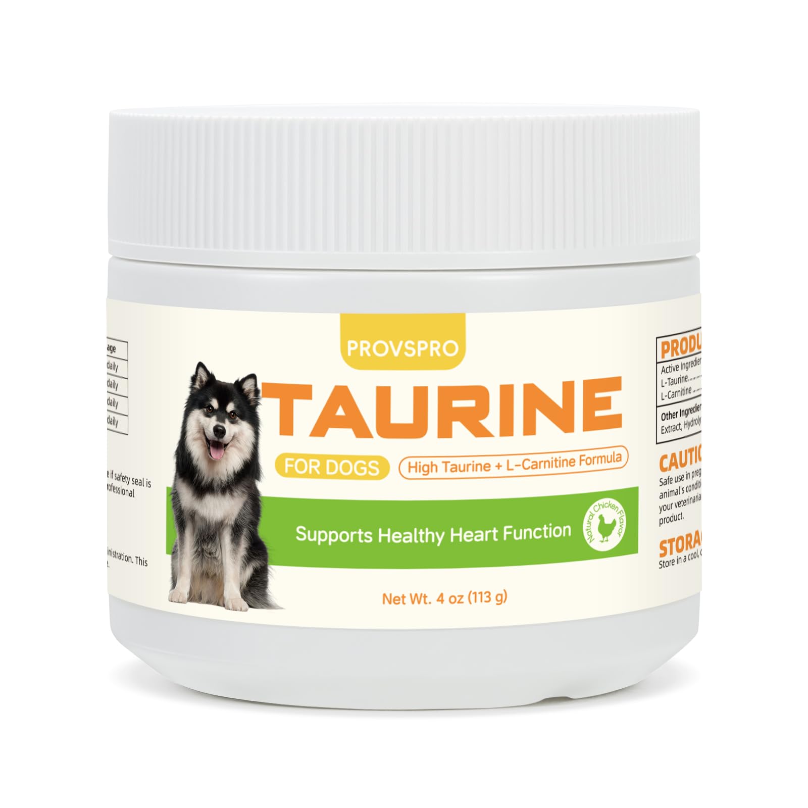 Provspro Taurina para perros recomendación veterinaria para rutina responsable.