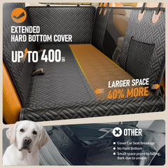 PROZAR extensor de asiento trasero amplía el espacio para perros grandes durante el viaje