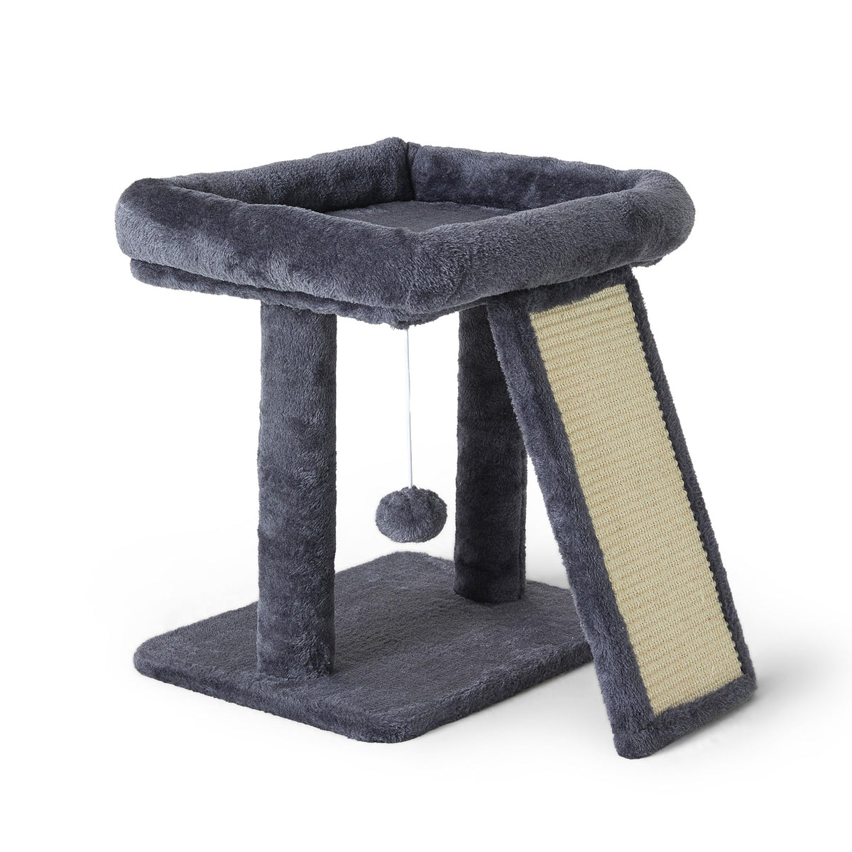 Psicway árbol para gatos pequeño rascador para uñas y juego diario.