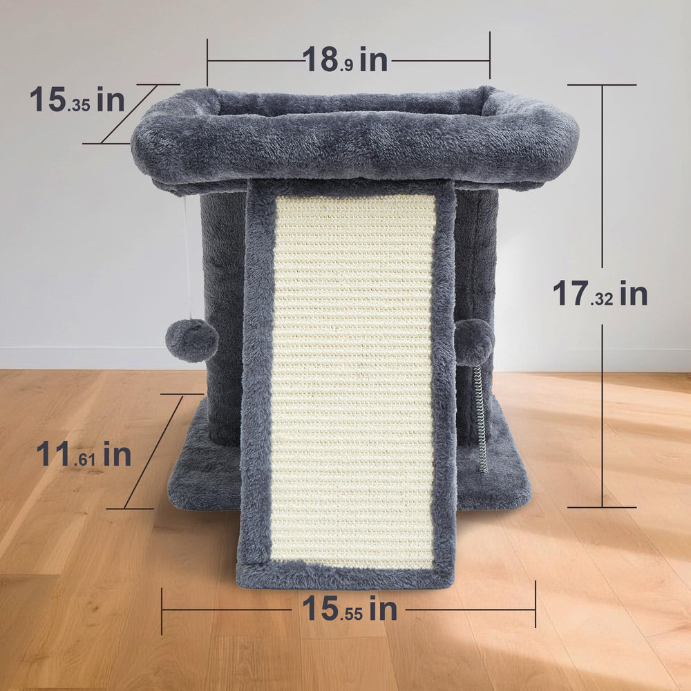 Psicway rascador de sisal natural protege muebles eficazmente.