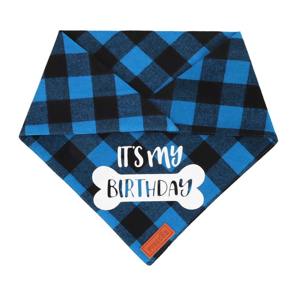 Accesorio de cumpleaños PTDECOR para perros, regalo ideal.
