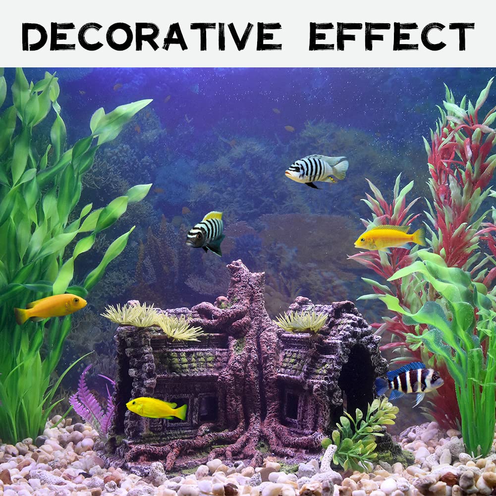 PTFJZ acuario base-plana-estable-decoracion: base segura para colocar en el fondo