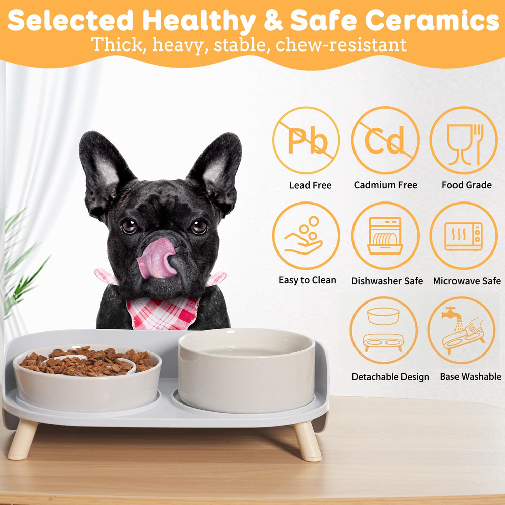 PTOBER tazones cerámica lavavajillas: limpieza rápida para la rutina diaria.