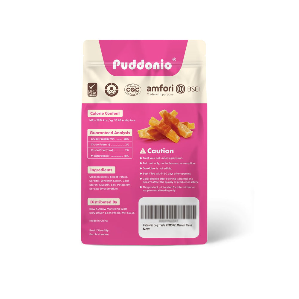 Puddonio Ingredientes simples y claros, sin aditivos innecesarios