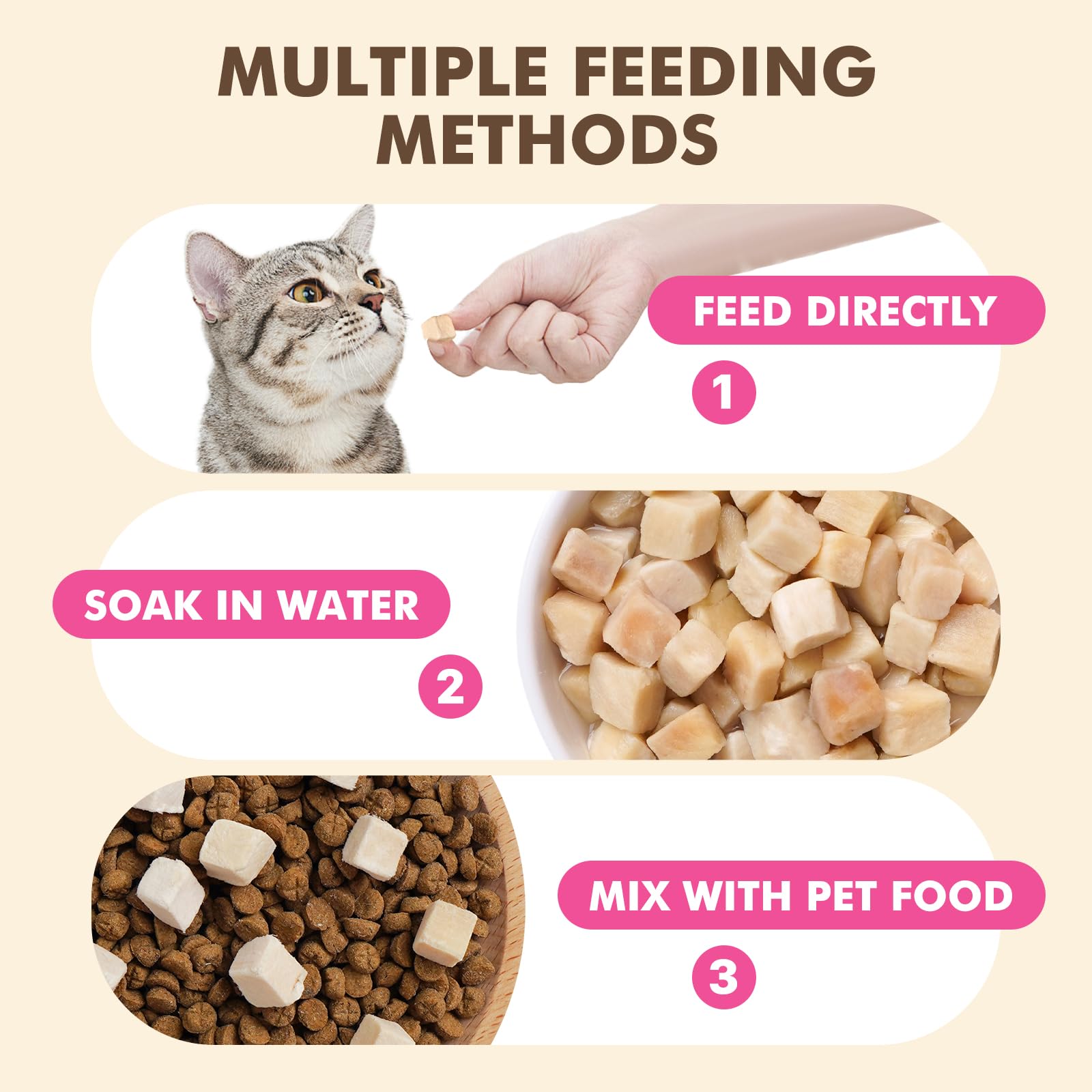 Puddonio tamanos perros gatos: apto para cachorros, adultos y seniors.