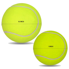 PULEEBO pelota tenis grande 9-5 pulgadas colorida, atrae curiosidad.