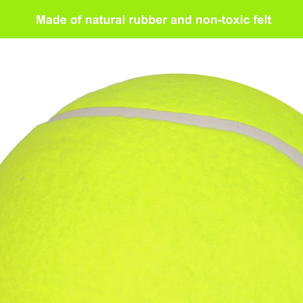 PULEEBO bola tenis grande 8 pulgadas ligera y flotante.