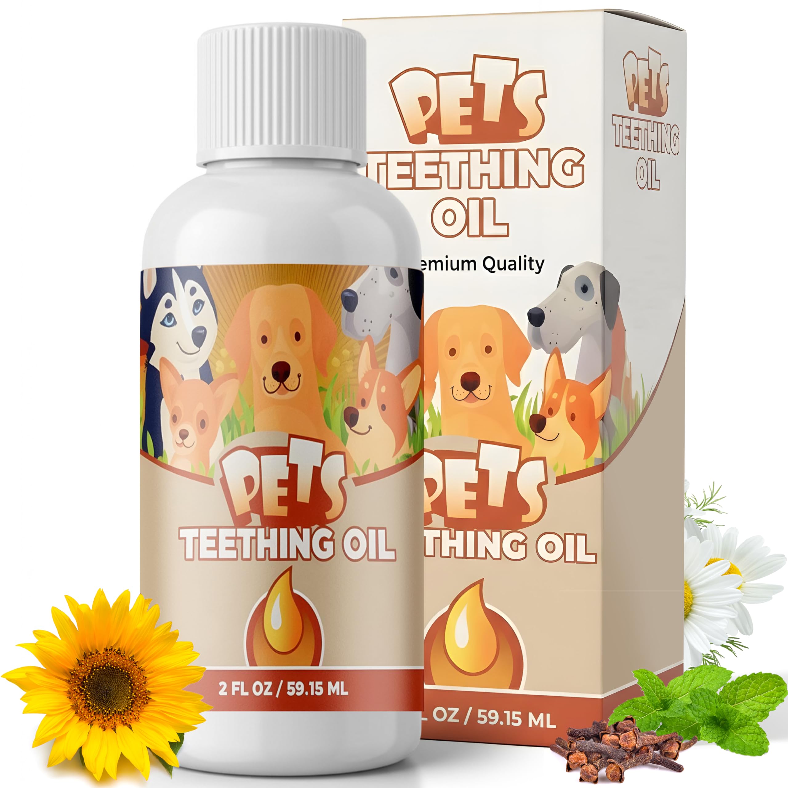 Punkin Butt: aplicación en encías del cachorro para calmar la dentición.