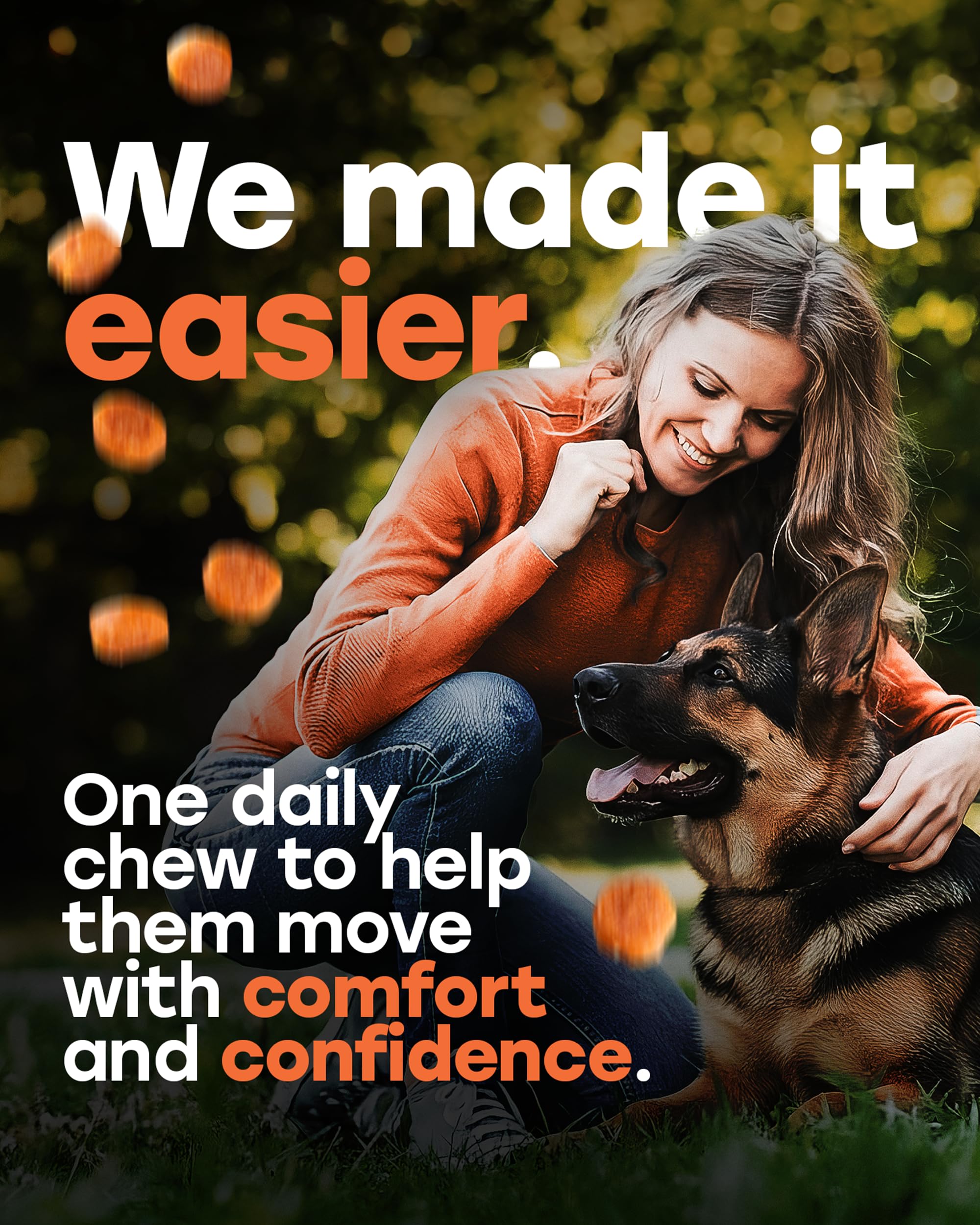 Pup Choice Glucosamina 500mg – omega-3 para bienestar general