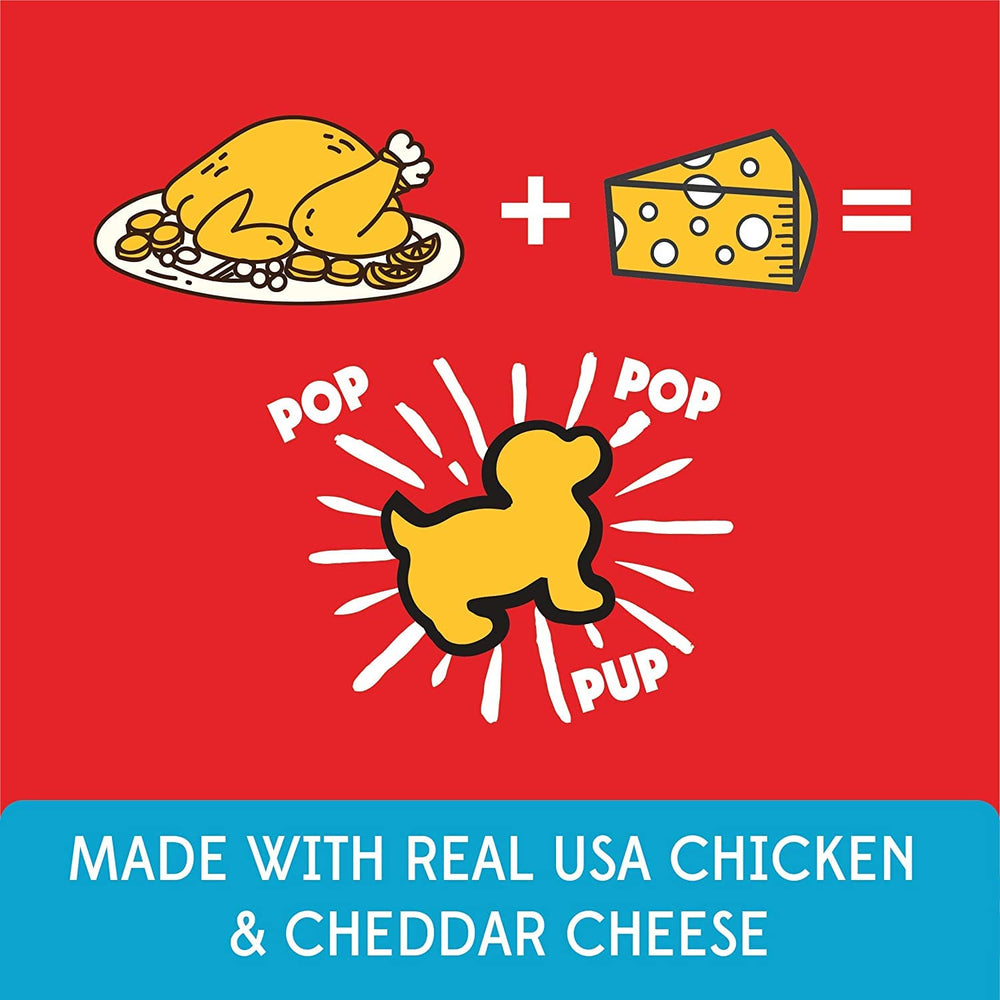 Pup Corn Plus low-calorie snack under 4 calories