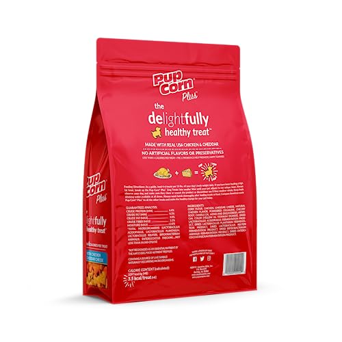 Pup Corn Plus prebióticos para digestión potencial.