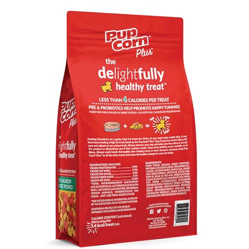 Pup Corn Plus sin sabores artificiales para perros sensibles