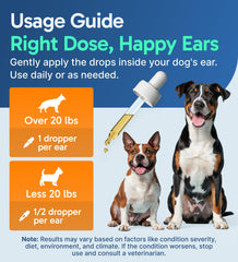 Pup Labs Ear Clear aceite-oliva: base natural para higiene suave de oídos.