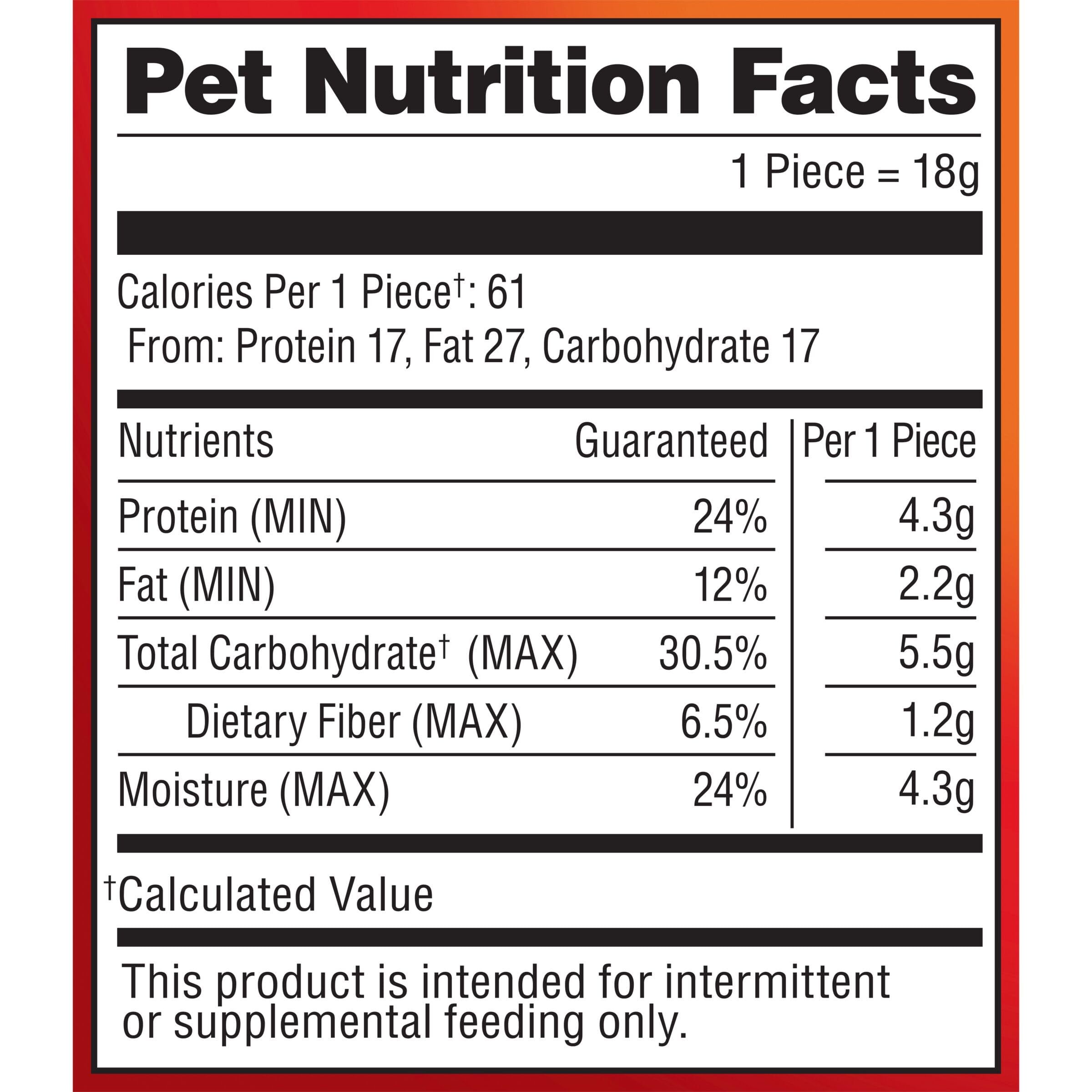 Pup-Peroni Original Boeuf – récompense quotidienne pour chiens actifs et heureux.