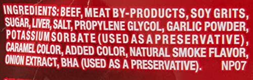 Pup-Peroni producido en Utah, Estados Unidos, snacks de calidad sin colorantes artificiales.