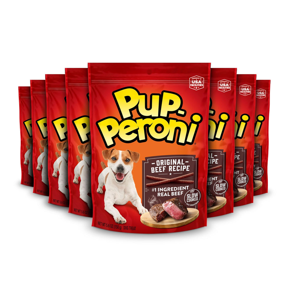 Pup-Peroni Receta Original de Res: premios en bolsa 5,6 onzas, textura suave para morder