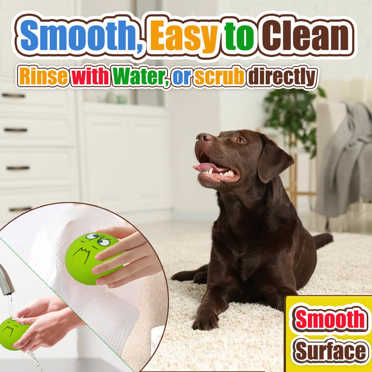 Perfecta para juego supervisado o para entrenamiento con tu perro.