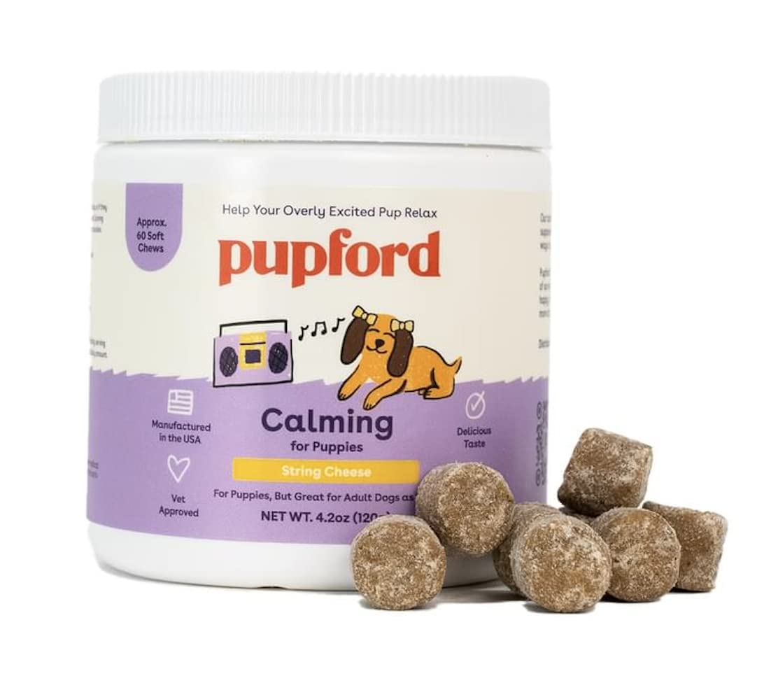Pastillas Pupford Calm con sabor a queso de cuerda facilitan la ingesta.