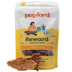 Pupford Crunchy Jerky: paquete listo para recompensas sabrosas durante el entrenamiento.