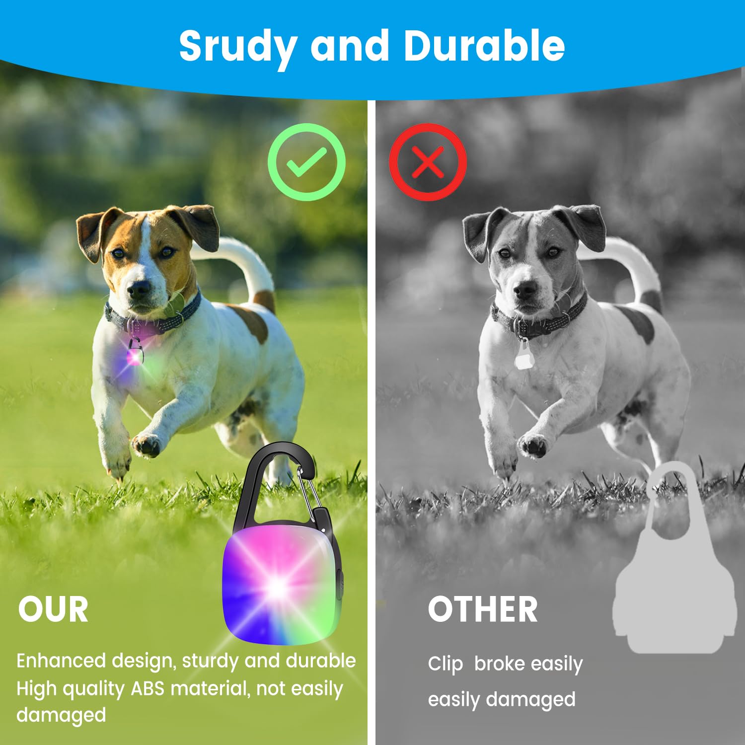 PUPKOLI diseño ligero y compacto para no molestar al perro.