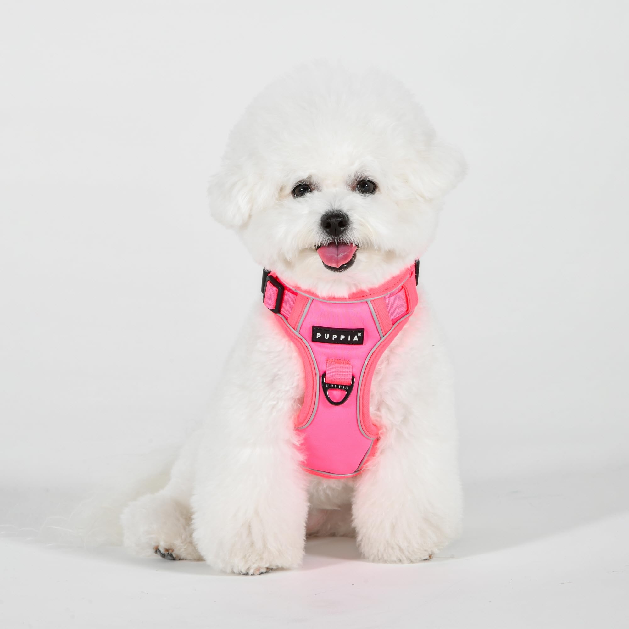 Puppia arnés neón ajuste cuello, cómodo y estable