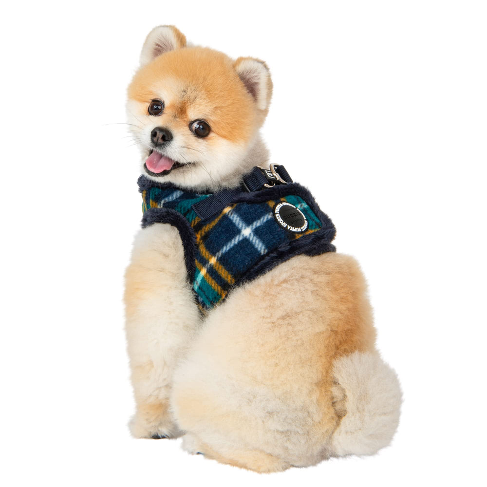 Puppia Norman arnés chaleco azul marino, talla extragrande para perros grandes