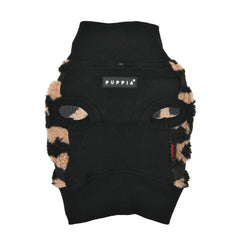 Puppia Serval Jacket pullover espalda muestra patrón floral para estilo diario.