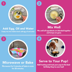Puppy Cake Bougie Anniversaire: ambiance festive pour votre chien.