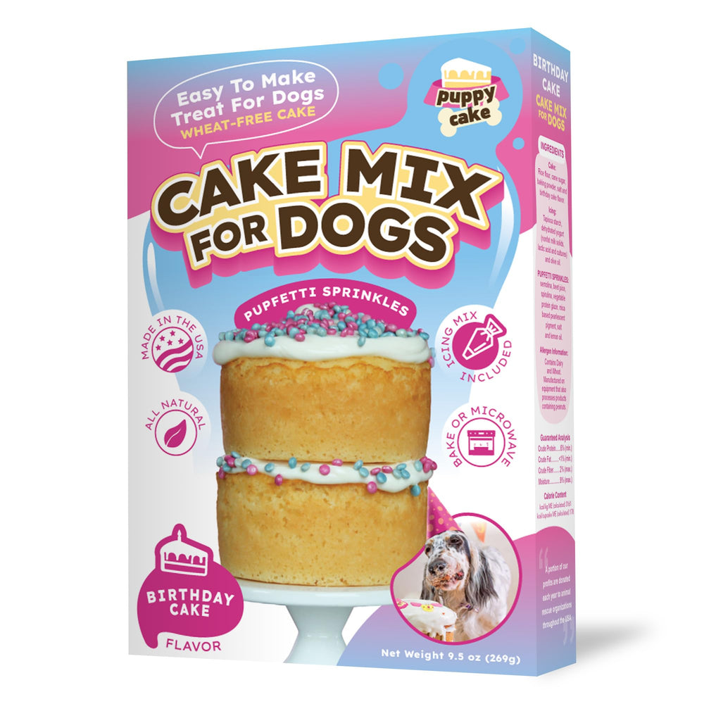 Puppy Cake con glaseado incluido listo para cubrir el pastel