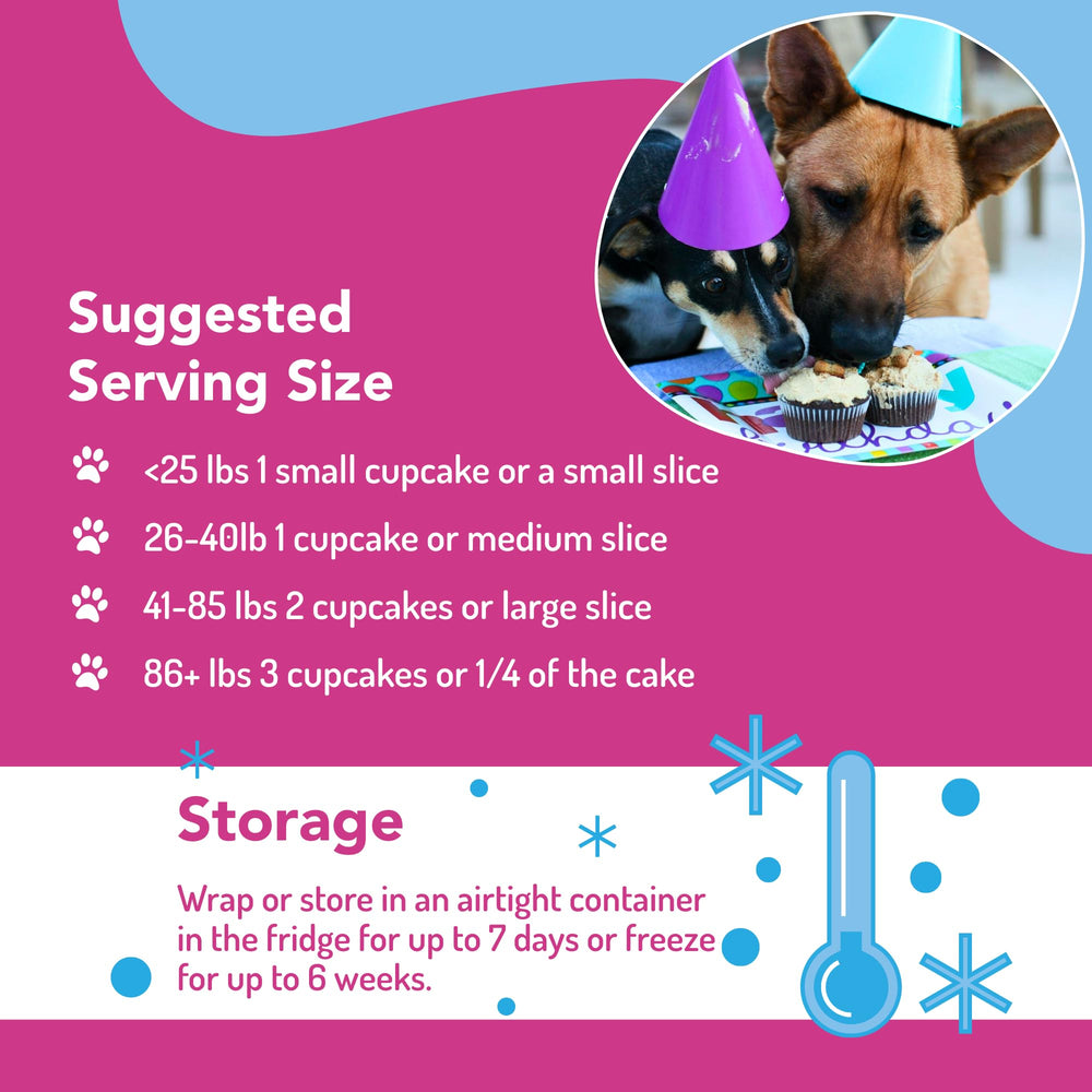 Puppy Cake ingredientes naturales sin trigo para perros