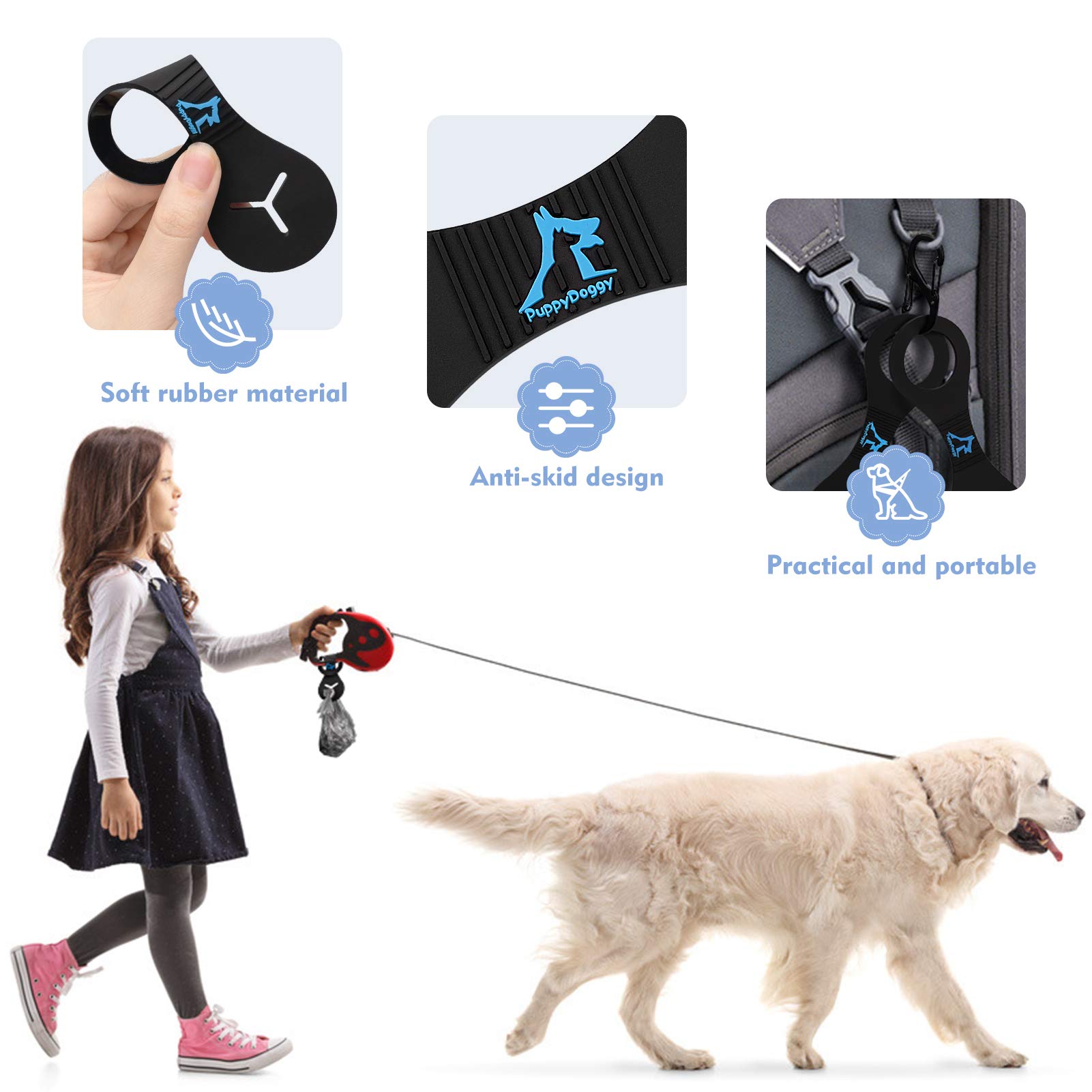 PuppyDoggy portabolsas para ciclismo, ideal para salidas en bici.