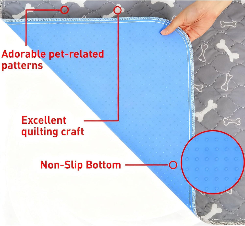 Puppypad para todas las razas ofrece comodidad para cachorros y perros grandes.