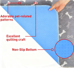 Puppypad para todas las razas ofrece comodidad para cachorros y perros grandes.