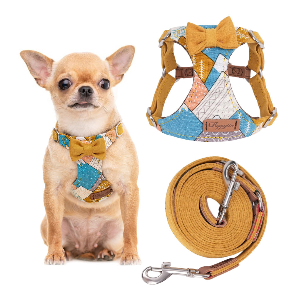 Arnés Puppytie sin tirones para perros pequeños, paseo más suave.